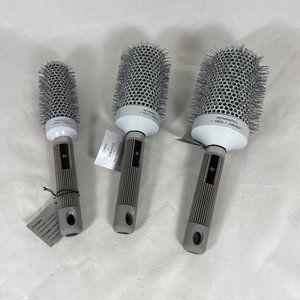 X5 Superlite TOURMALINE AND IONIC CERAMIC ROUND BRUSH (Set of 3)